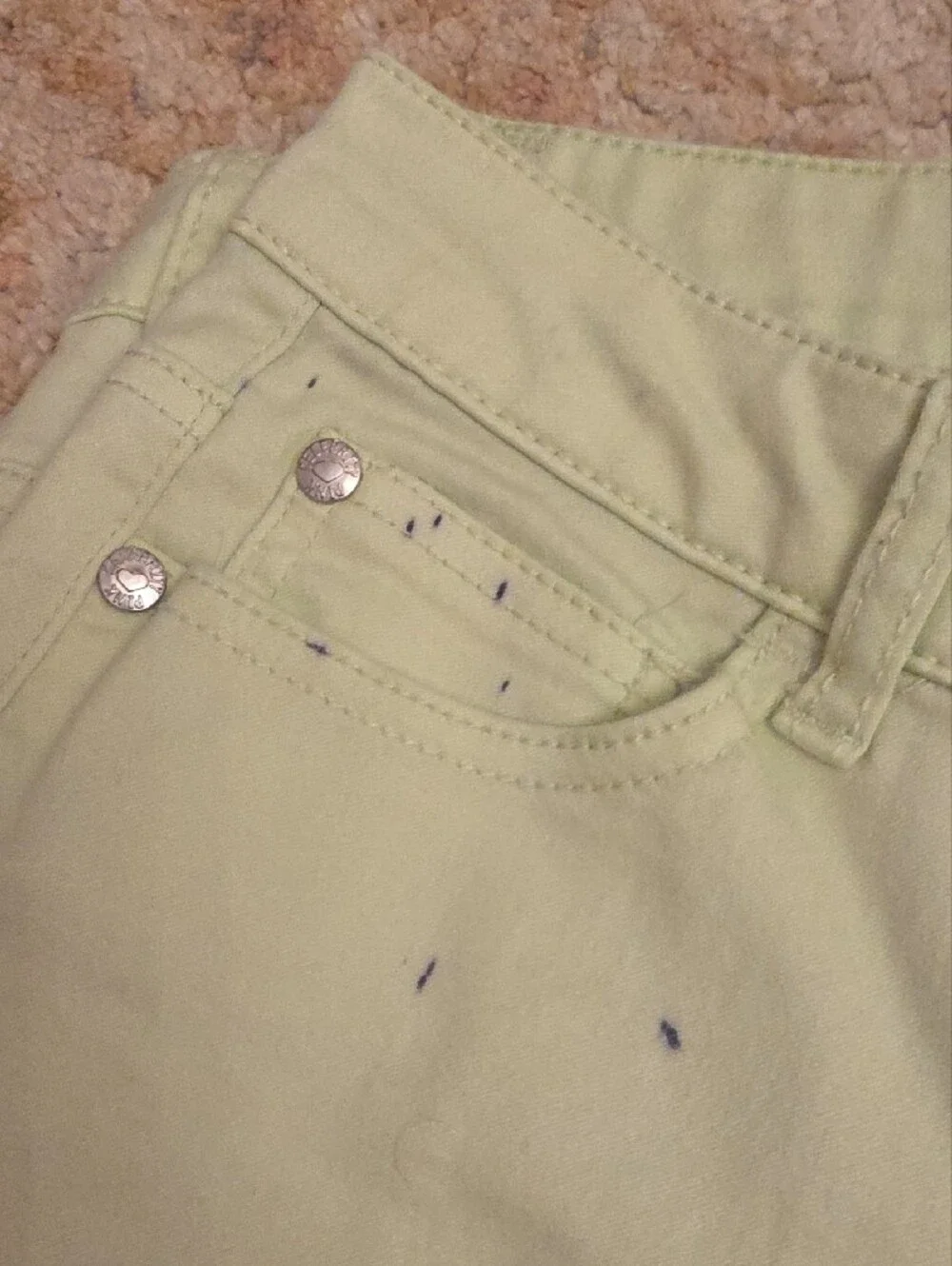 Light Green Women’s Jeans - Casual Slim Fit